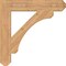 Ekena Millwork Legacy Craftsman Smooth Bracket, Western Red Cedar, 5 1/2"W x 34"D x 34"H BKT06X34X34LEC04SWR - alternate 4